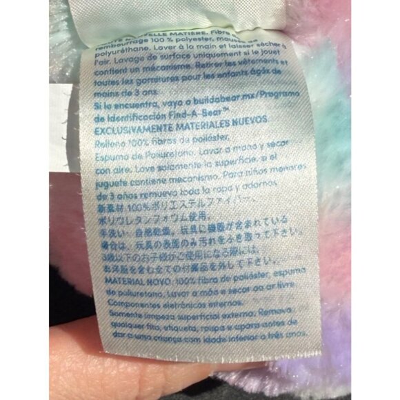 Build A Bear Plush Calico Cat Teddy Stuffed Toy Support Security Pillow Pet - Picture 15 of 16